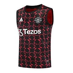 2025-26 Manchester United training vest jersey view 8