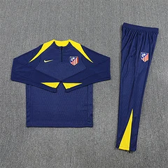 2025-26 Atletico Madrid Royal Blue Half-Dress Training Jersey view 17