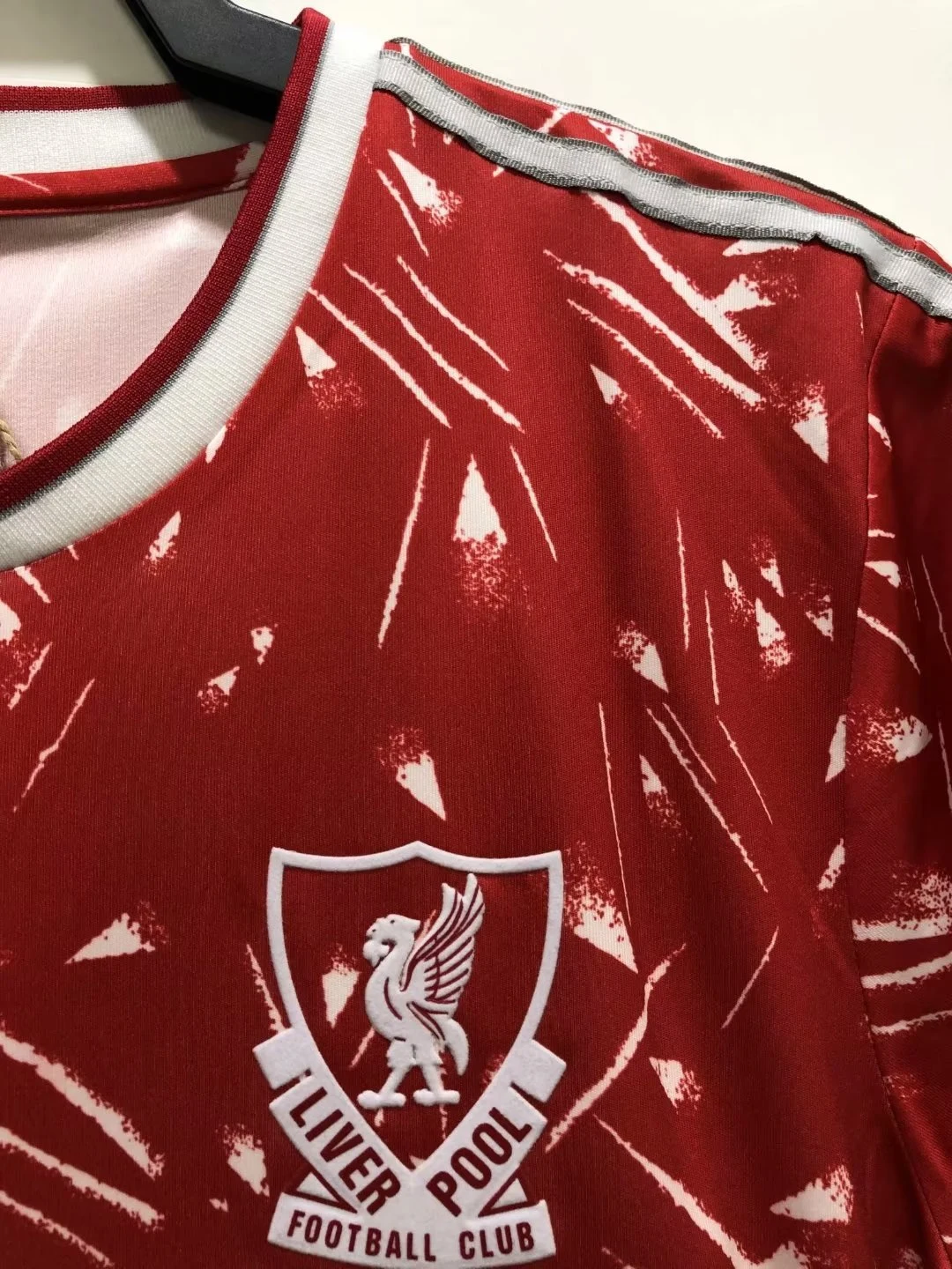 1989-91 Liverpool Home Retro Jersey view 7