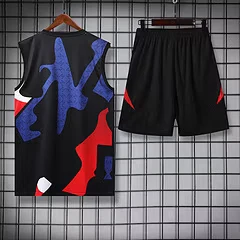 2025-26 Manchester United training vest jersey view 2
