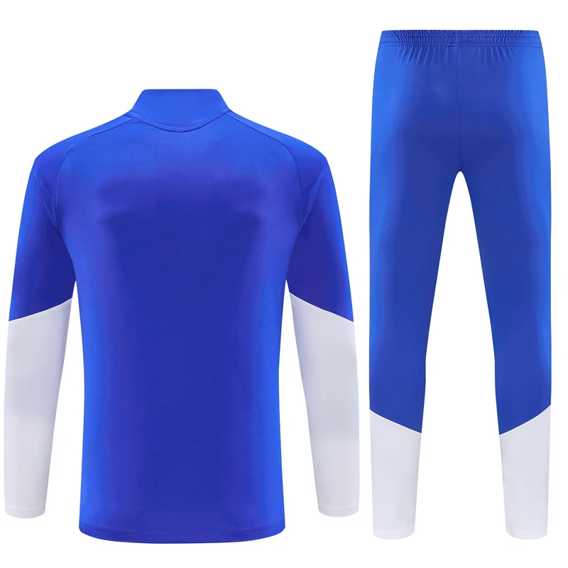 2026-27 Juventus Light Blue Half-Zip Long-Sleeve Training Kit view 18