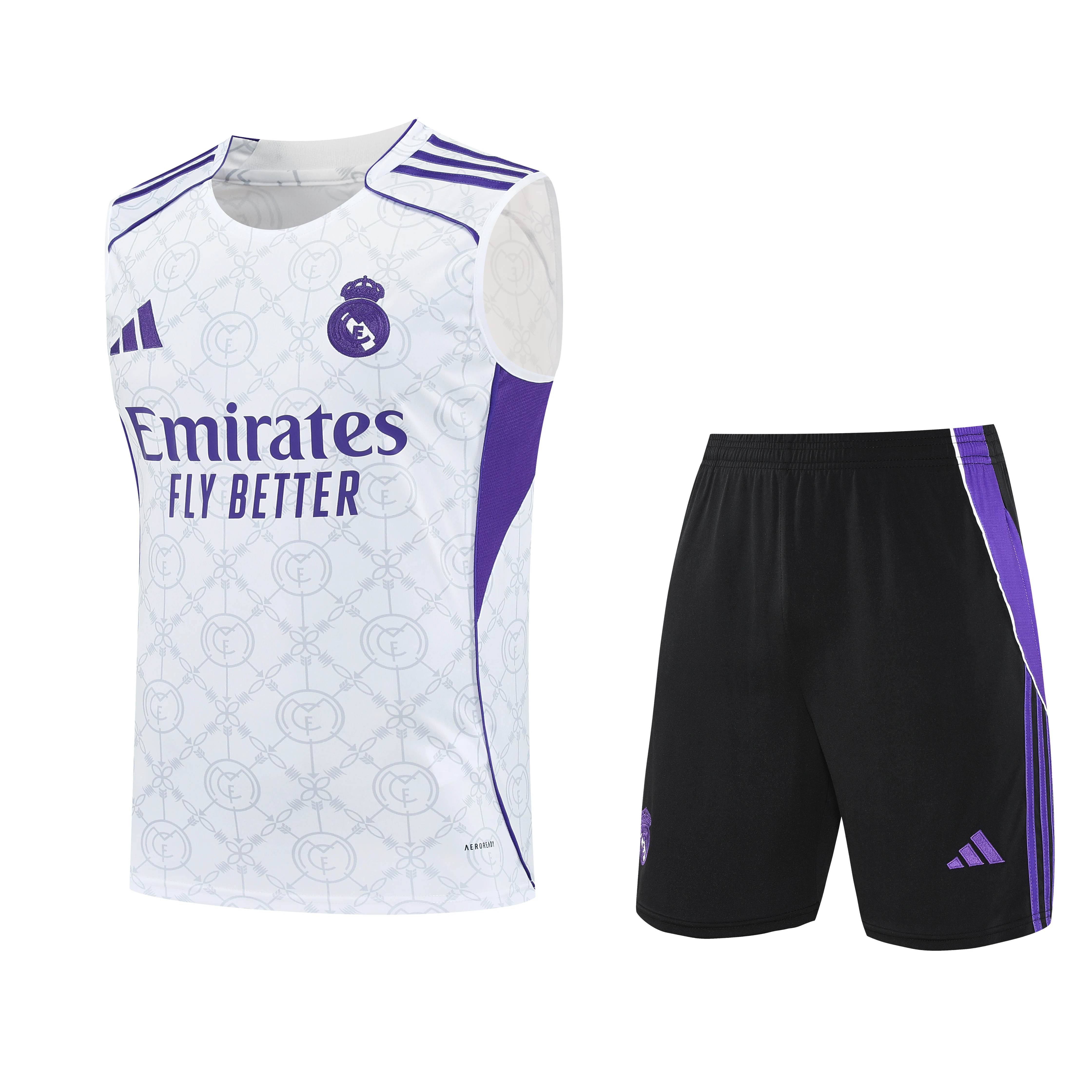 2025-26 Real Madrid Training Vest Jersey view 17