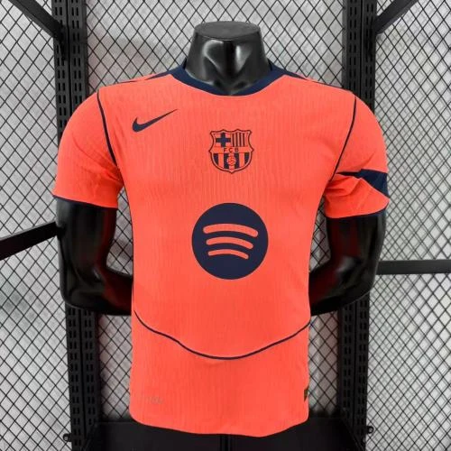 2025-26 Barcelona Second Away Jersey - Player Edition