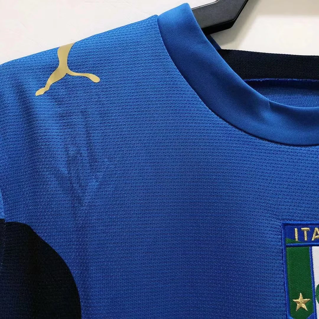 2006 Italy Home Retro Jersey view 8
