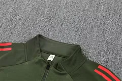 2025-26 Bayern Munich Green Half-Pull Training Jersey view 13