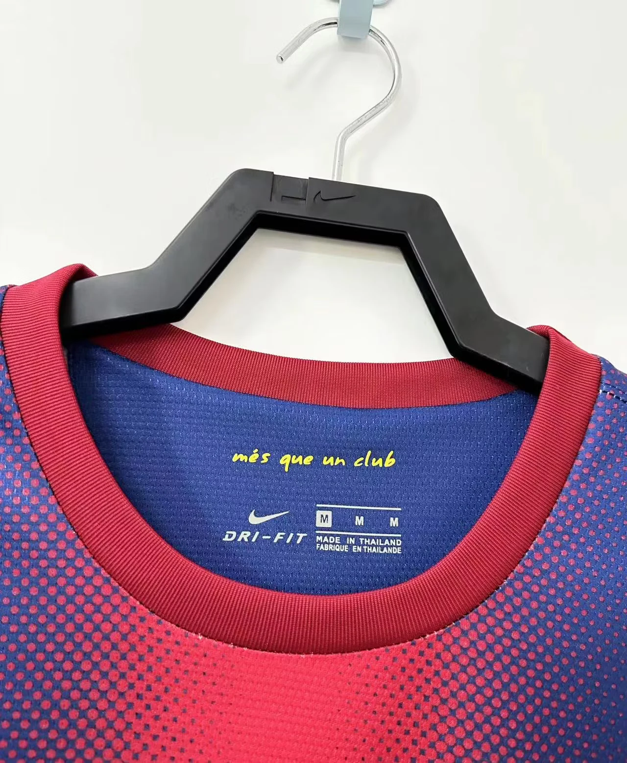 2012-13 Barcelona Home Long Sleeve Retro Jersey view 9
