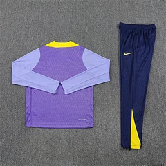 2025-26 Atletico Madrid Purple Half-Pull Training Jersey view 15