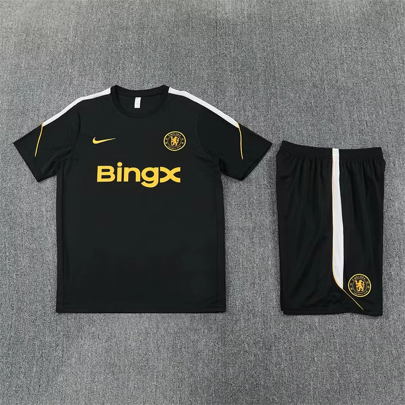 2026-27 Chelsea Black Short-Sleeve Training Jersey view 3