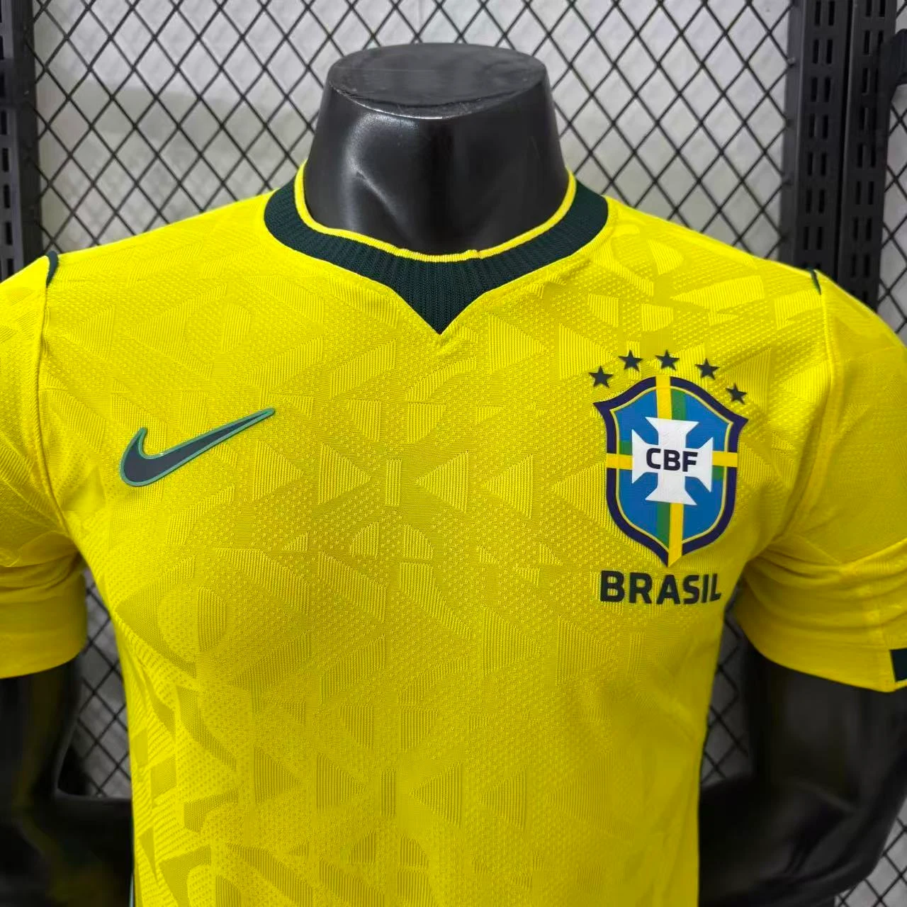 2026 Brazil Home Jersey – Player Version view 3