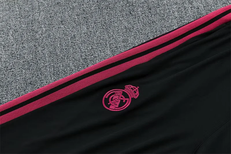 2026-27 Real Madrid Black Half-Zip Training Jersey view 16