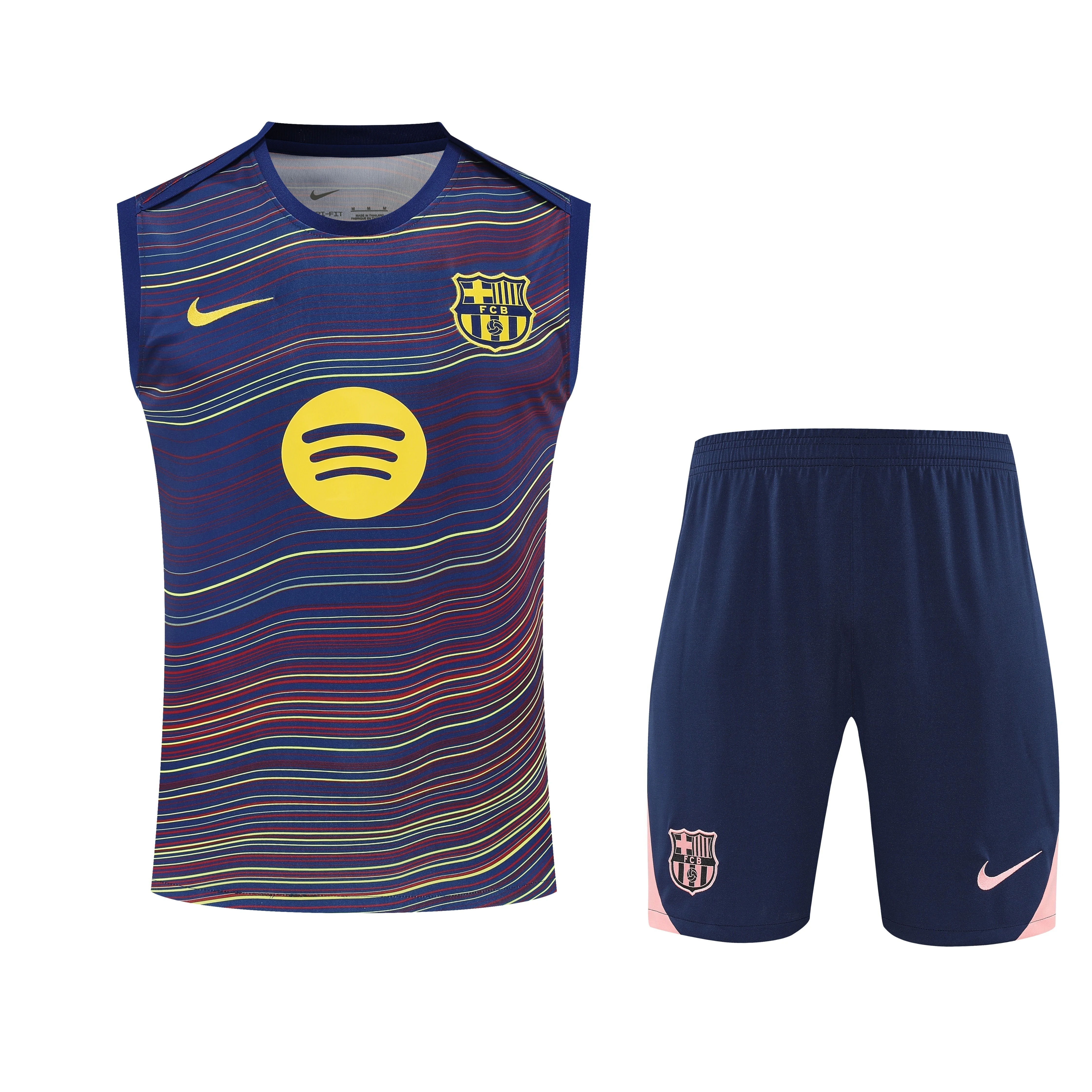 2025-26 Barcelona vest training jersey view 13