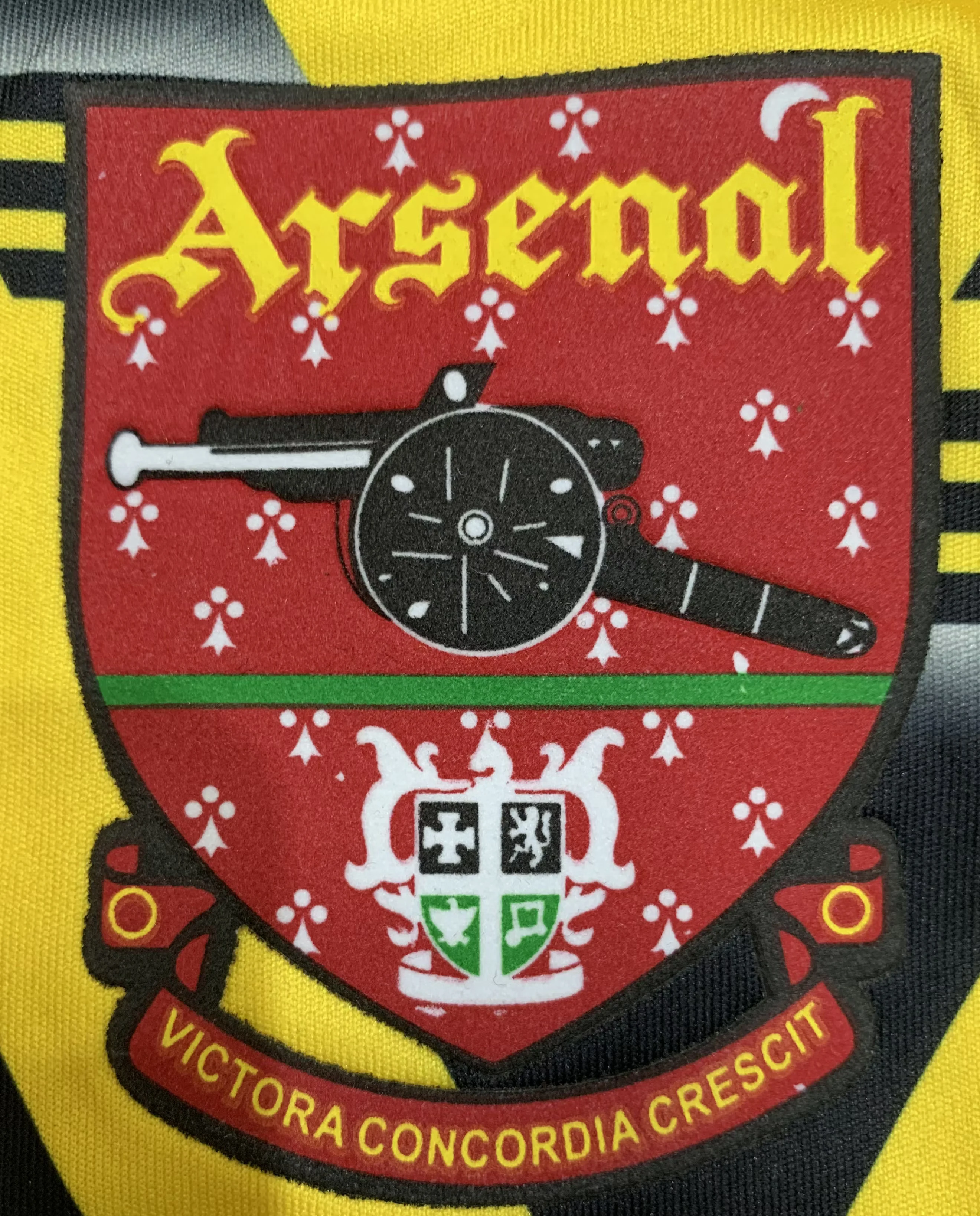 1991-93 Arsenal Away Retro Shirt view 6
