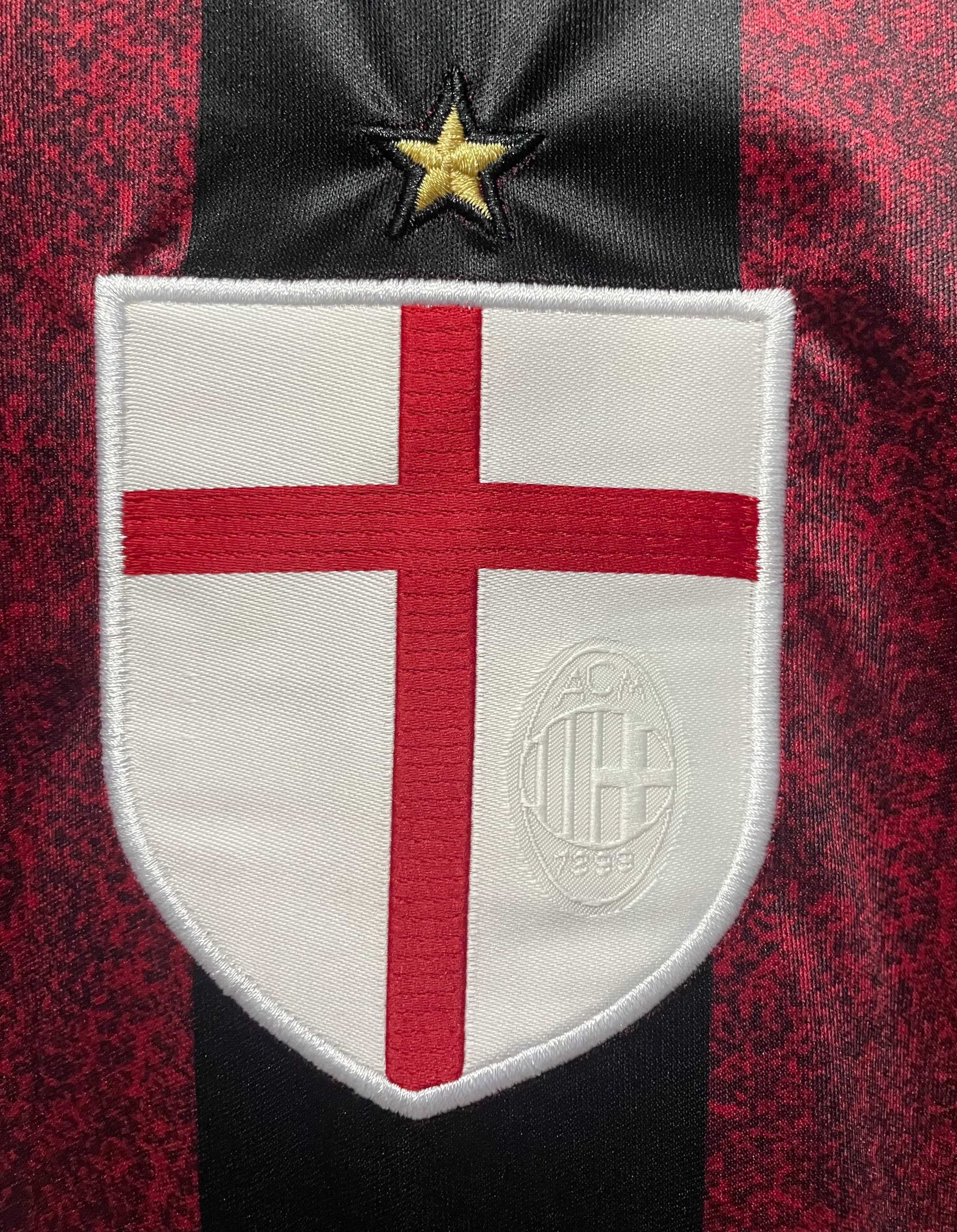 2015-16 AC Home Retro Jersey view 7