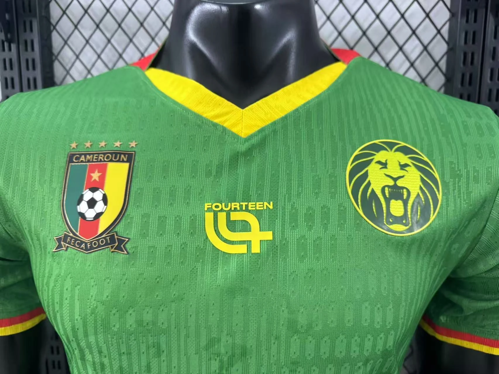2025-26 Cameroon Home Jersey – Player Version view 3