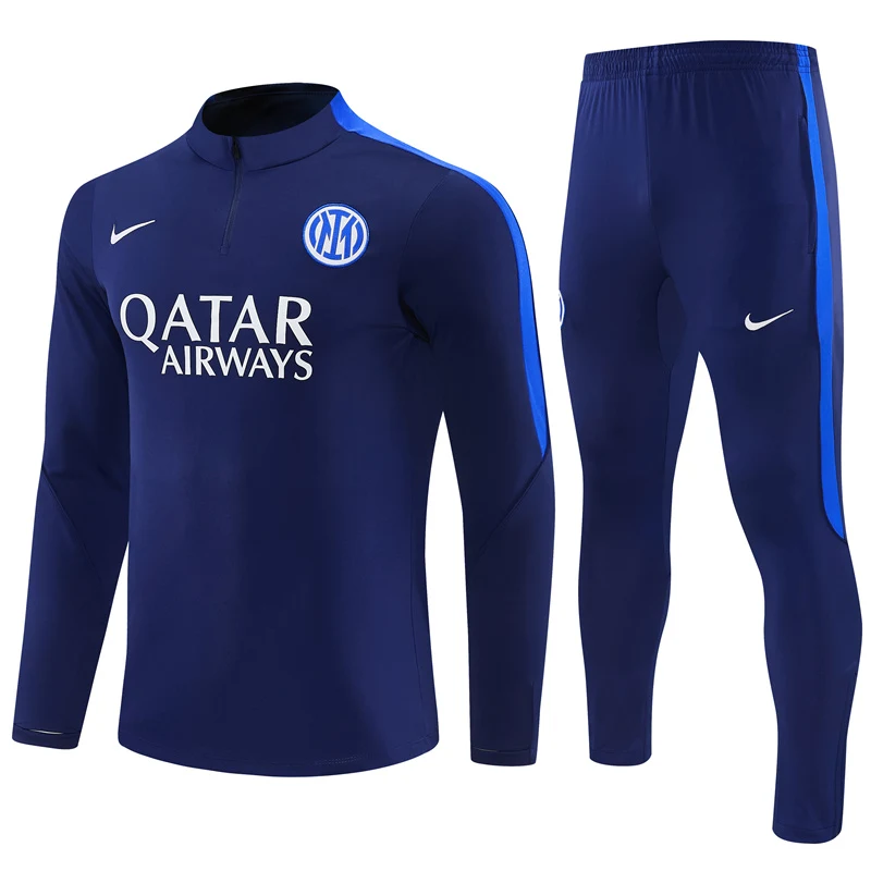 2026-27 Inter Milan Royal Blue Half-Zip Training Jersey view 18
