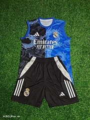 2025-26 Real Madrid Training Vest Jersey view 28