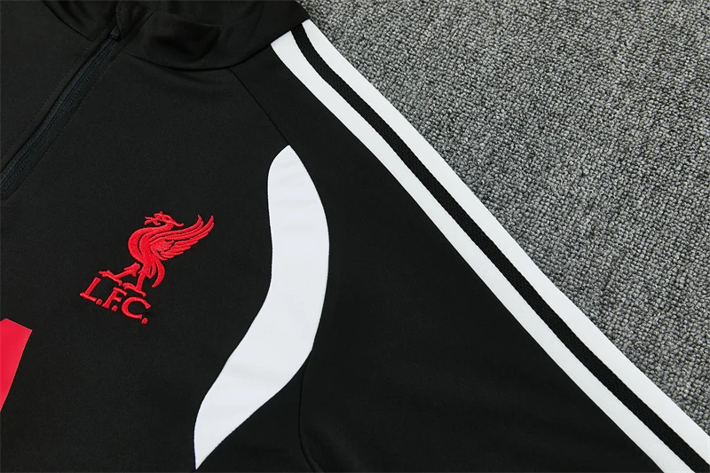 2026-27 Liverpool Black Half-Zip Training Jersey view 13
