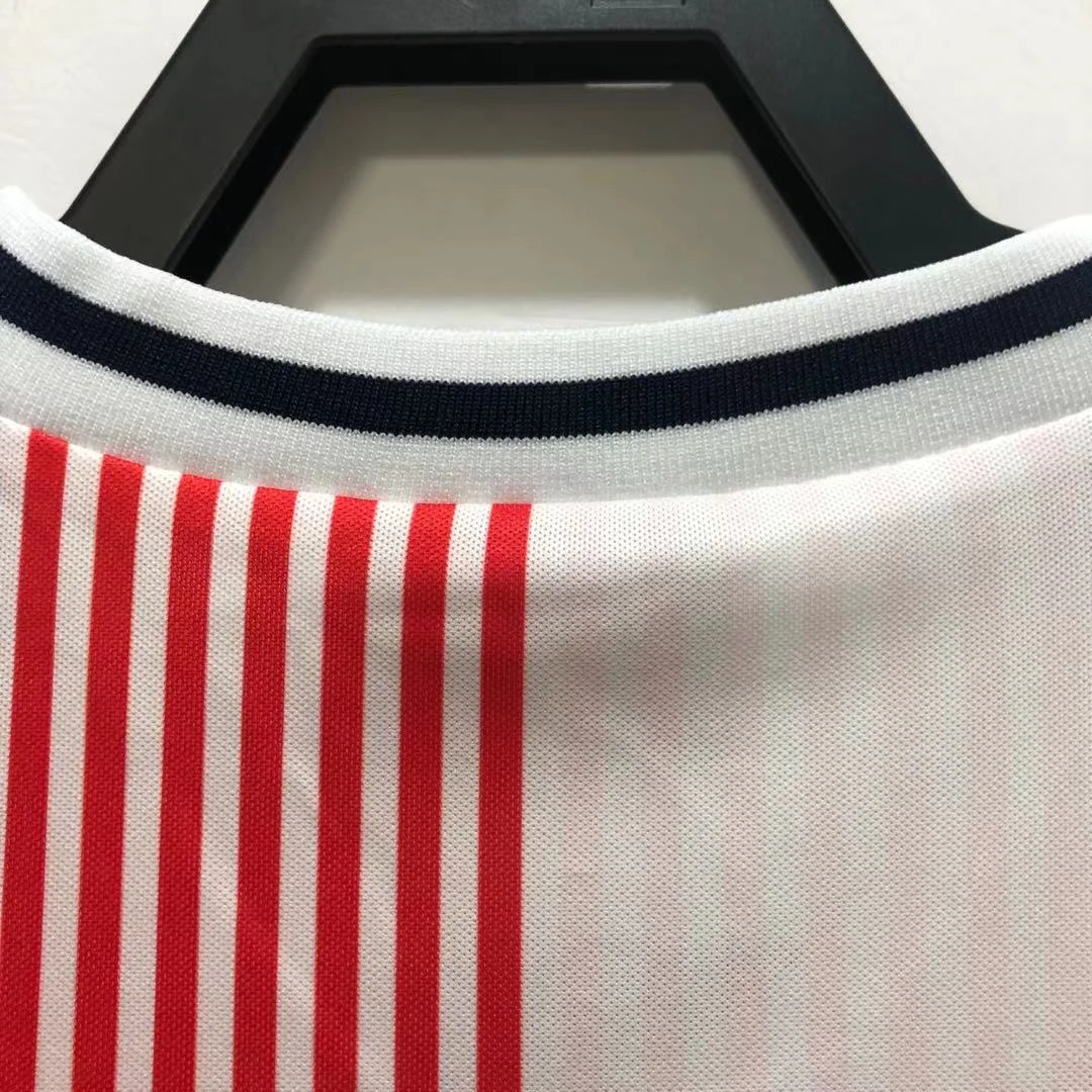 1986 Denmark Away Retro Jersey view 5