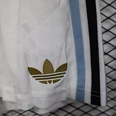 2025-26 Argentina White Shorts Jersey - Player Edition view 6