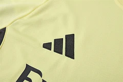 2025-26 Real Madrid Yellow Short Sleeve Training Jersey view 14
