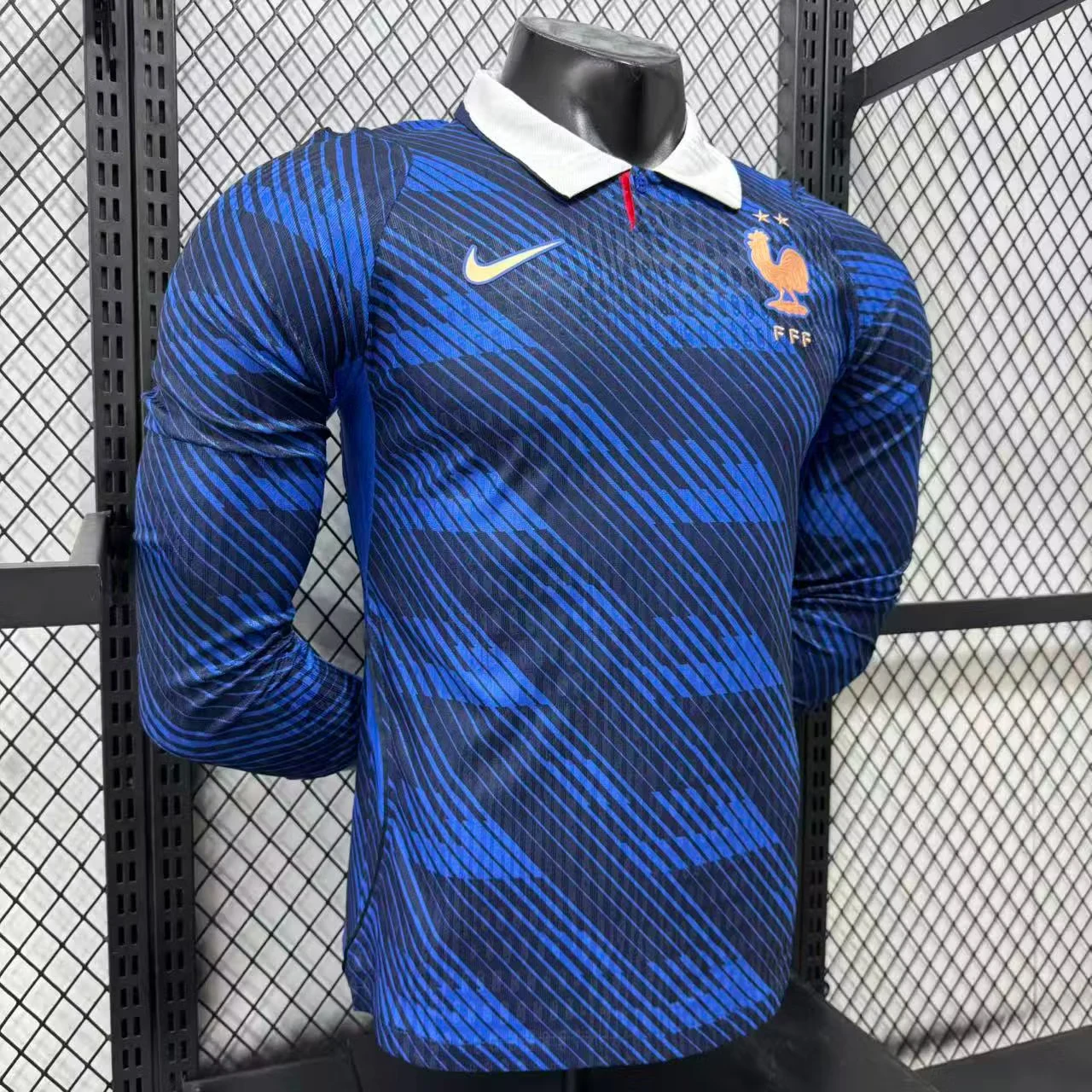 2026 France Home Long-Sleeve Jersey — Player Version view 8