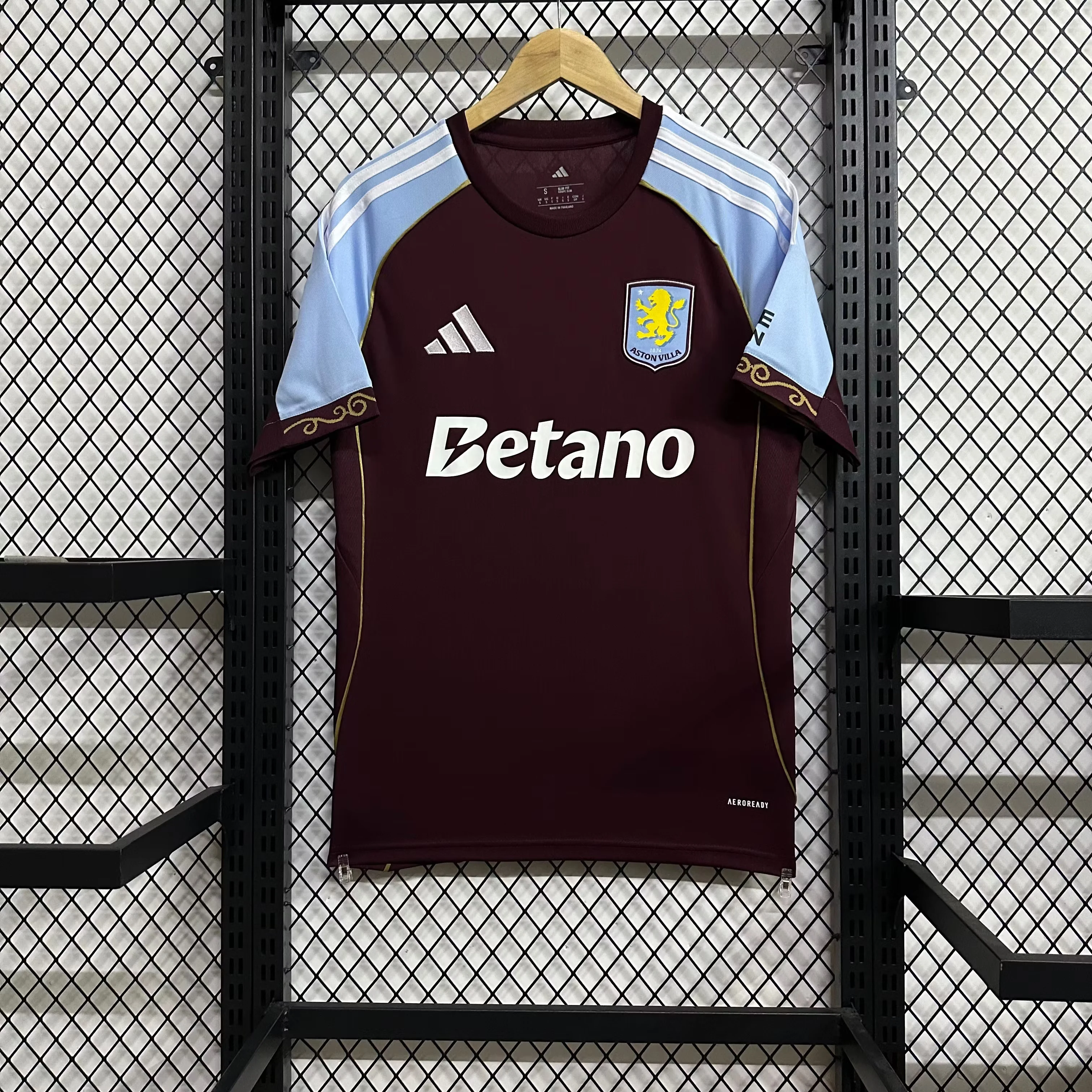 2025-26 Aston Villa Home Kit view 9