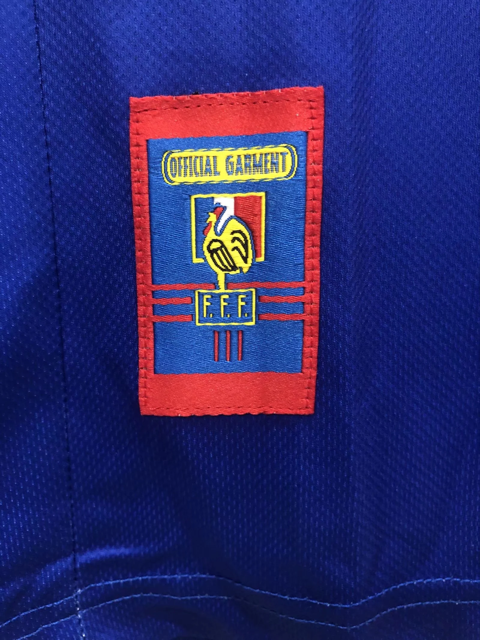 1998 France Home Retro Jersey view 5