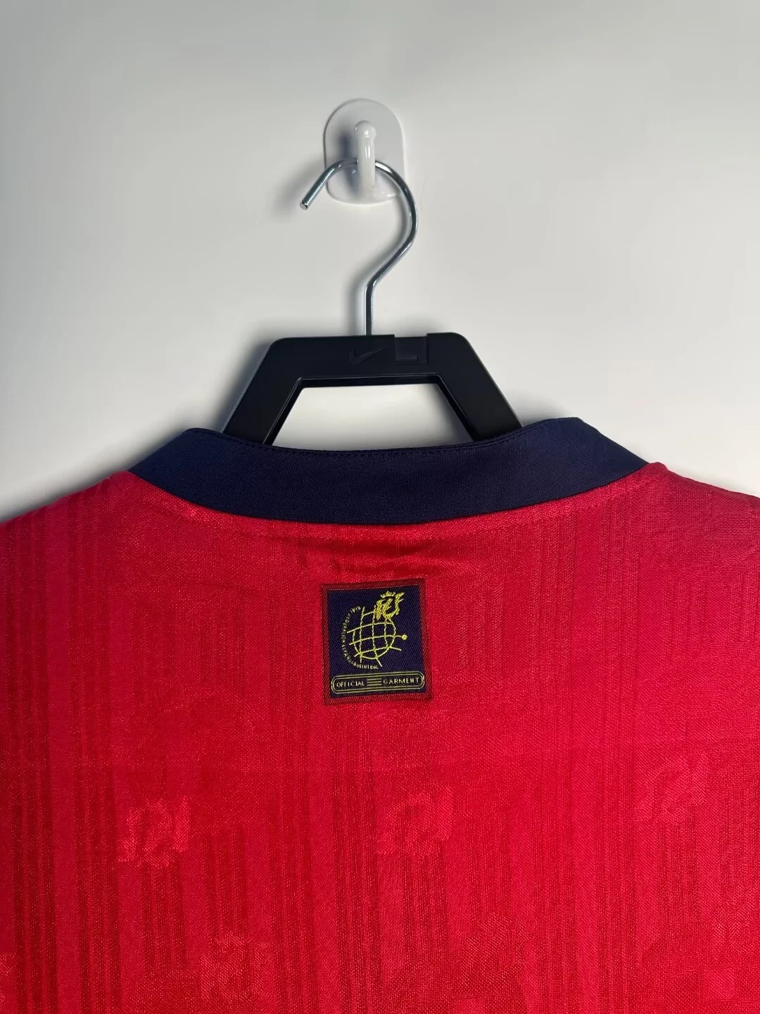 1996 Spain Home Retro Jersey view 5