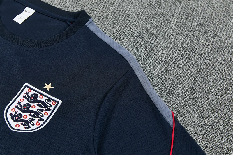 2026-27 Season England Royal Blue Short-Sleeve Training Jersey view 5
