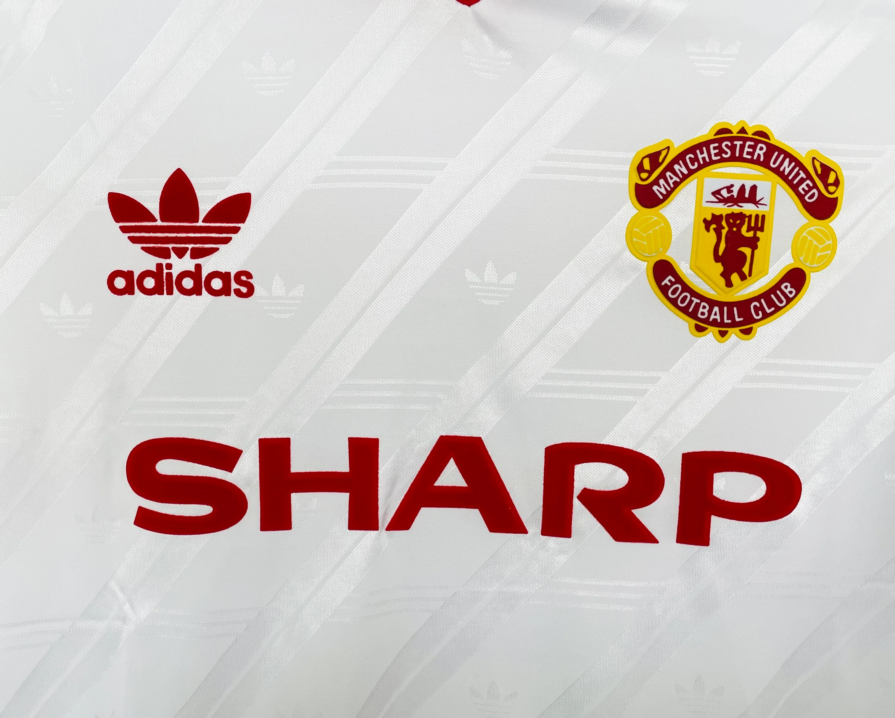 1986-88 Manchester United Away Retro Shirt view 4