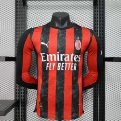 2025-26 AC Home Long Sleeve Jersey - Player Edition view 11