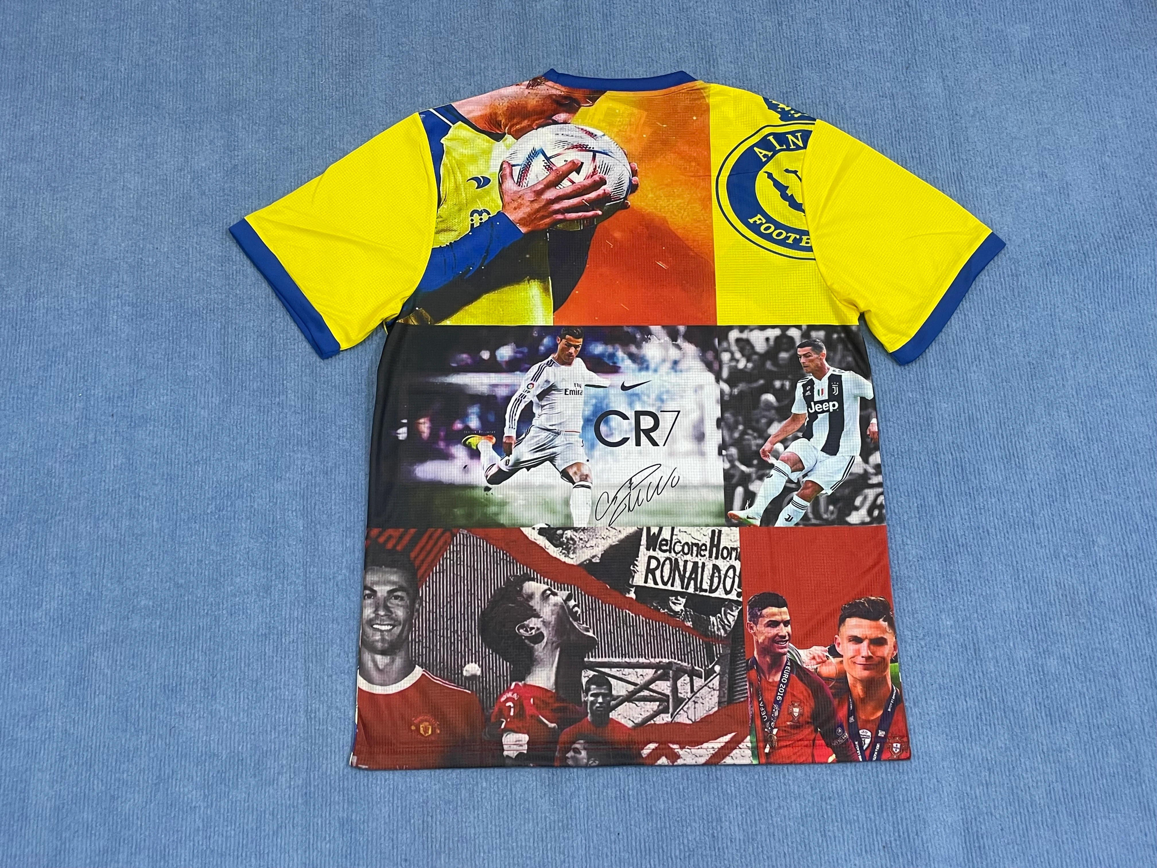 2025-26 Al-Nassr Victory Cristiano Ronaldo Commemorative Edition Jersey view 2