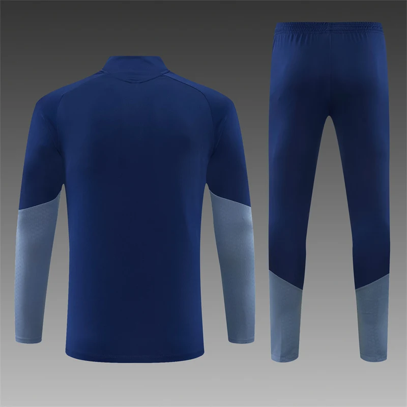 2026-27 Bayern Munich Royal Blue Half-Zip Training Jersey view 2