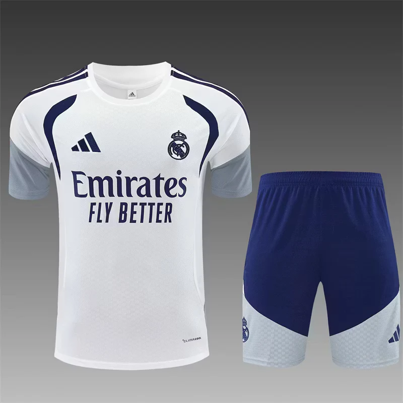 2026-27 Real Madrid White Short-Sleeve Training Jersey view 15