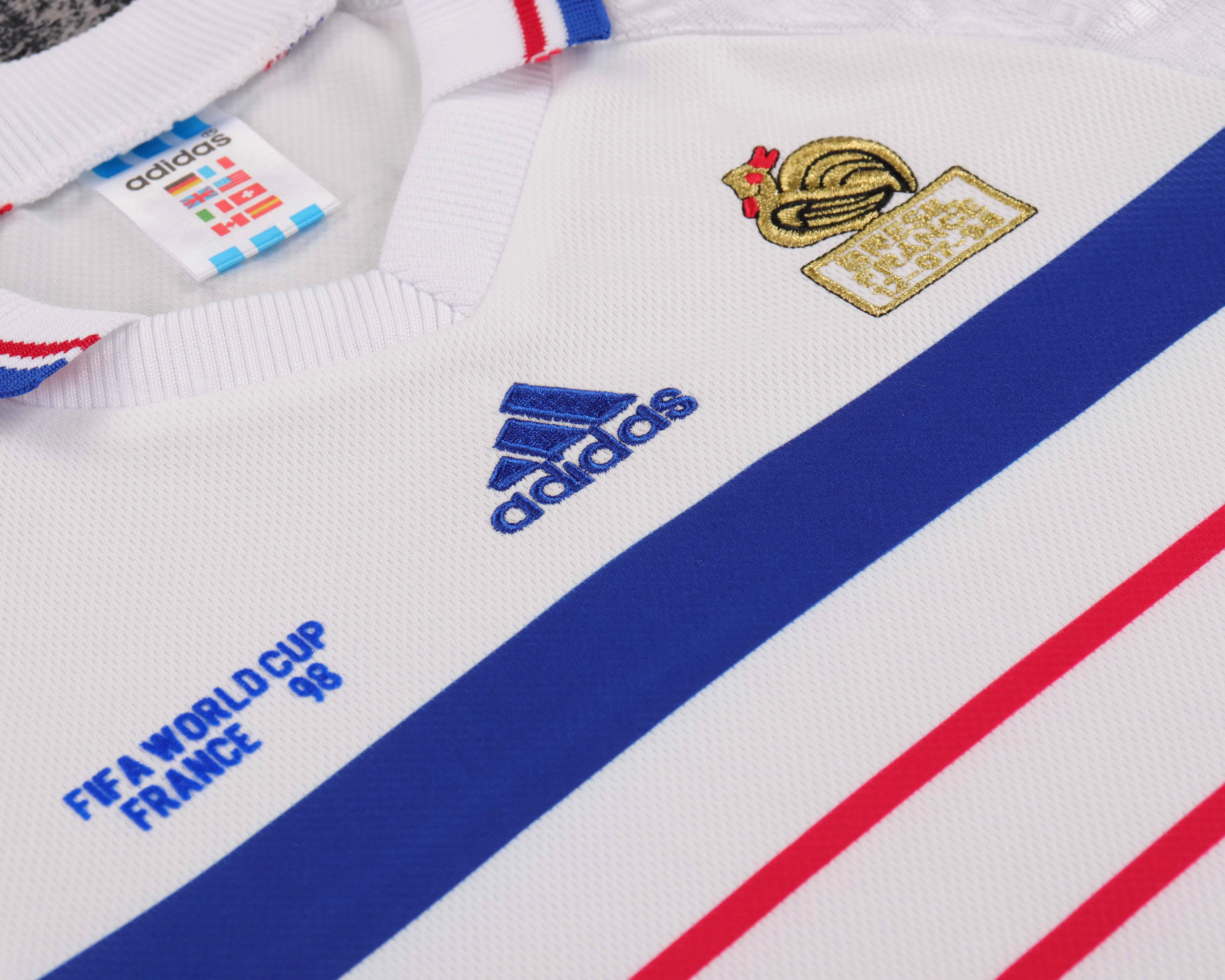 1998 France Away Retro Shirt - Kids Sizes view 14