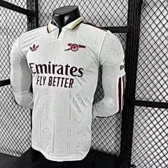 2025-26 Arsenal Away Long Sleeve Shirt - Player Edition view 7