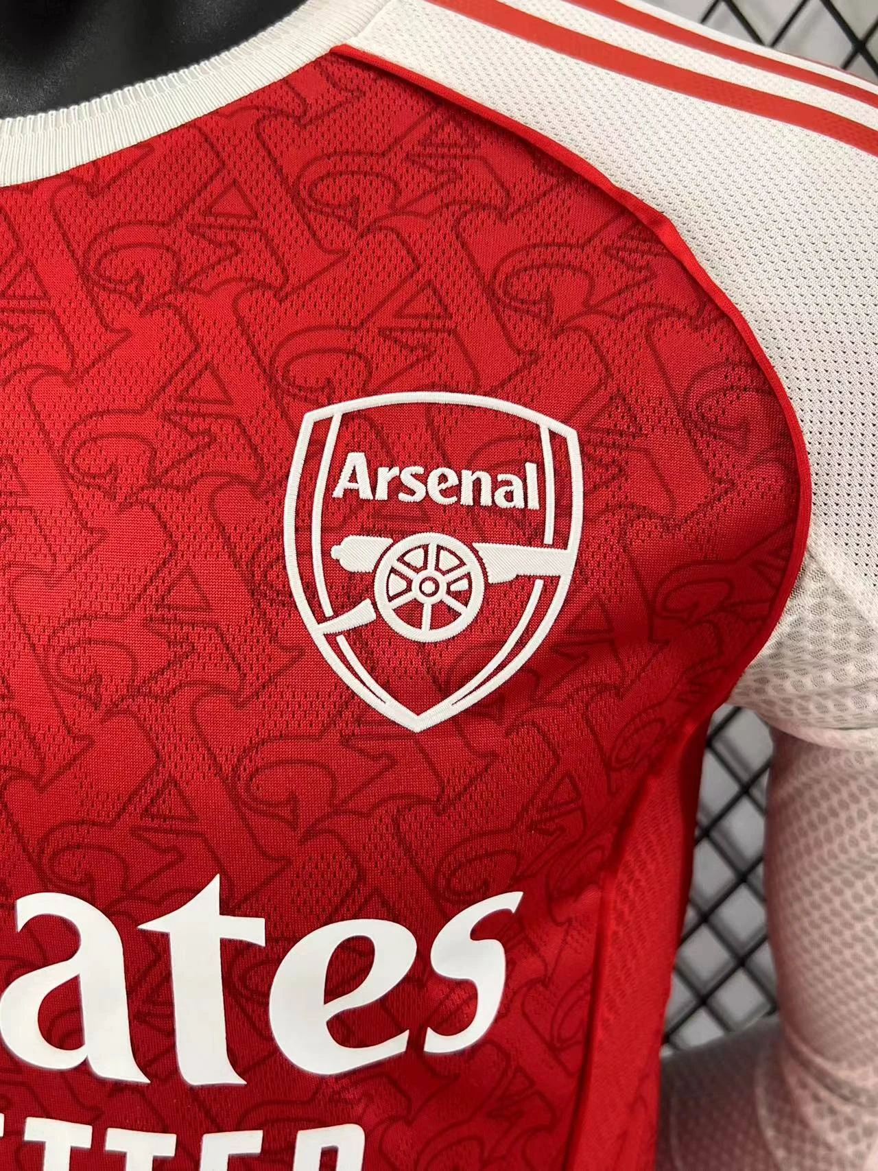 2025-26 Arsenal Home Long-Sleeve Jersey – Player Version view 4