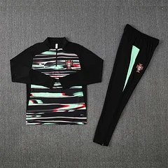 2025-26 Portugal camouflage half-pull training jersey view 18