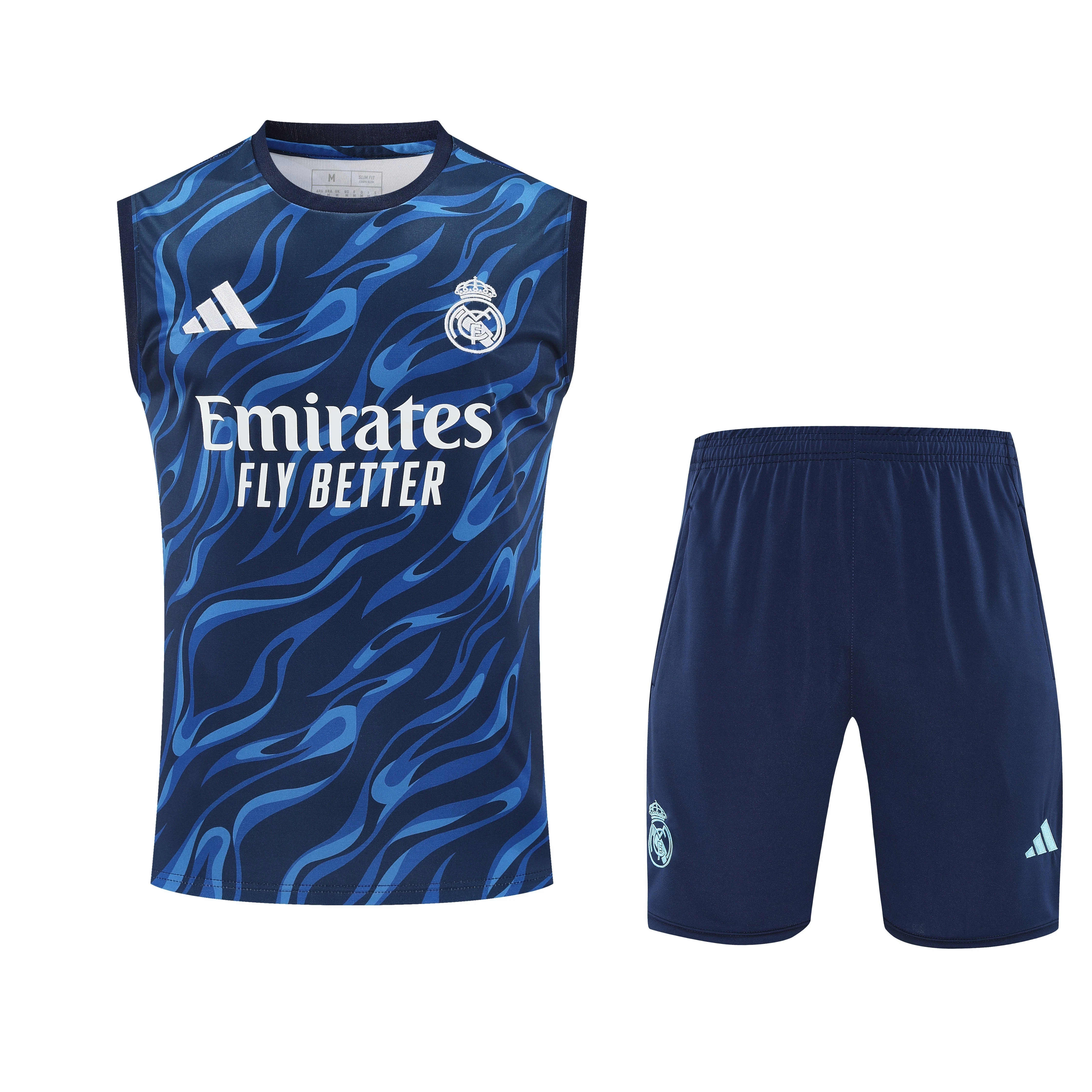2025-26 Real Madrid Training Vest Jersey view 5