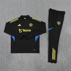 2025-26 Manchester United Black Half-Raised Training Jersey view 16