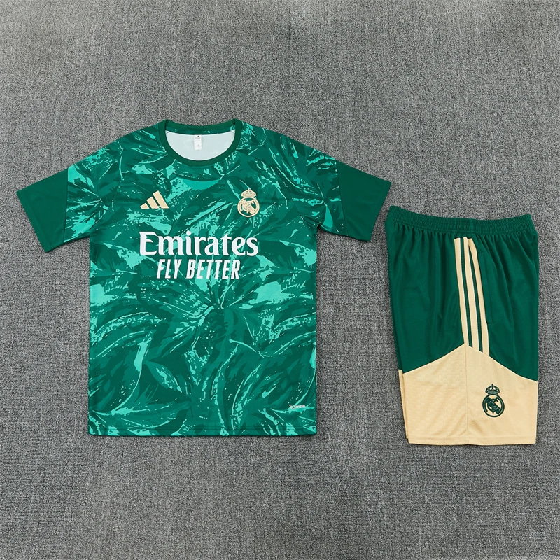 2026-27 Real Madrid Green Short-Sleeve Training Jersey view 13