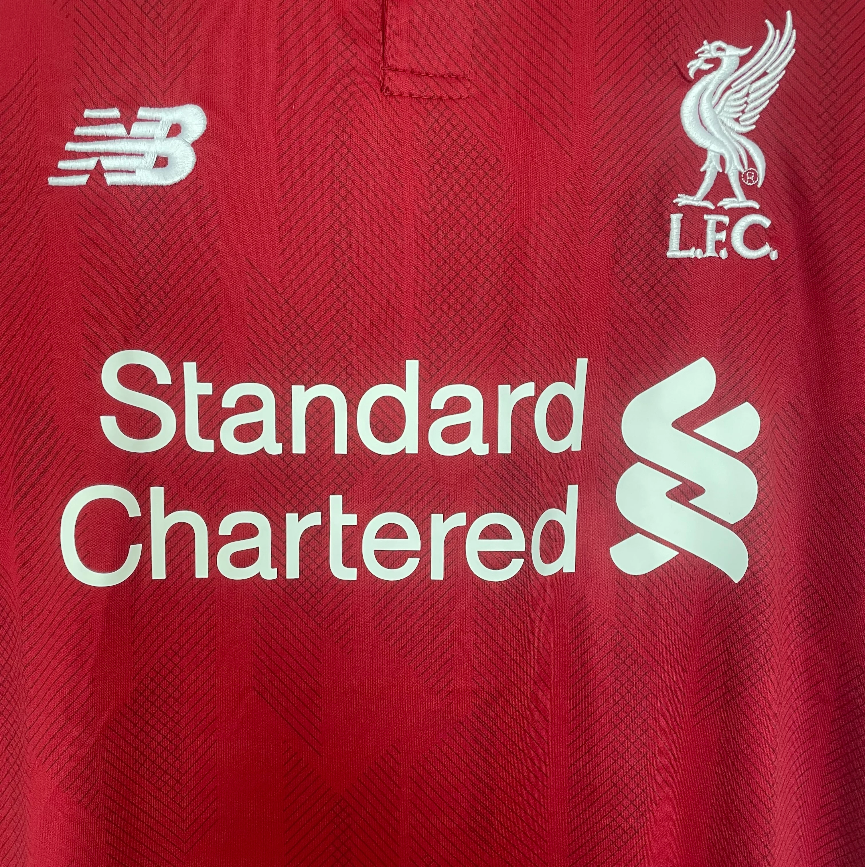 2018-19 Liverpool Home Retro Jersey view 5