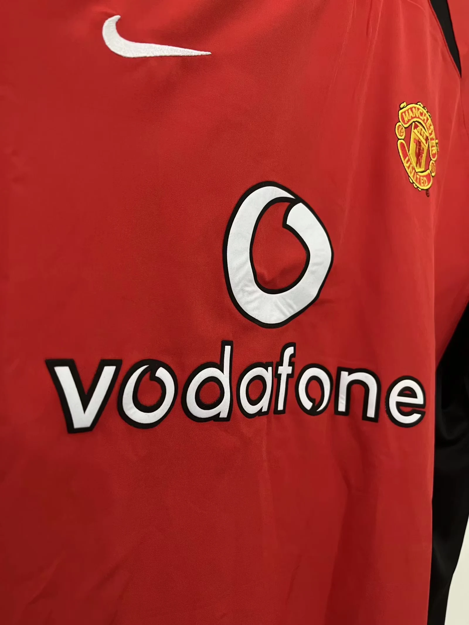2002-04 Manchester United home retro jersey view 5
