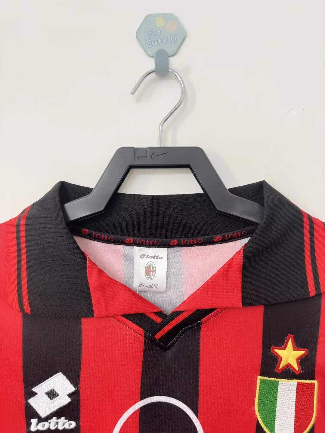1996-97 AC Home Retro Jersey view 9