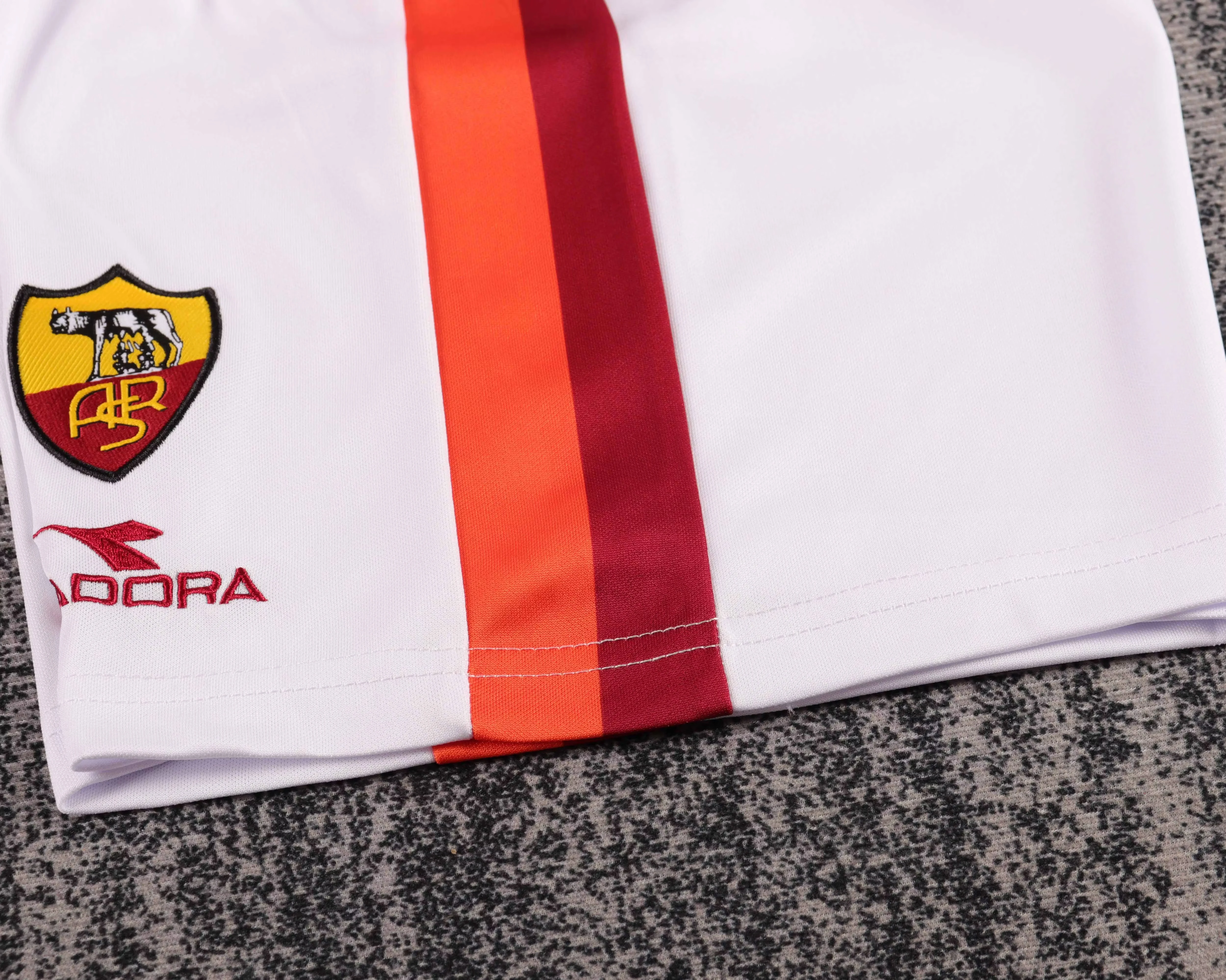 1998-99 Roma Home Retro Shirt - Kids view 3