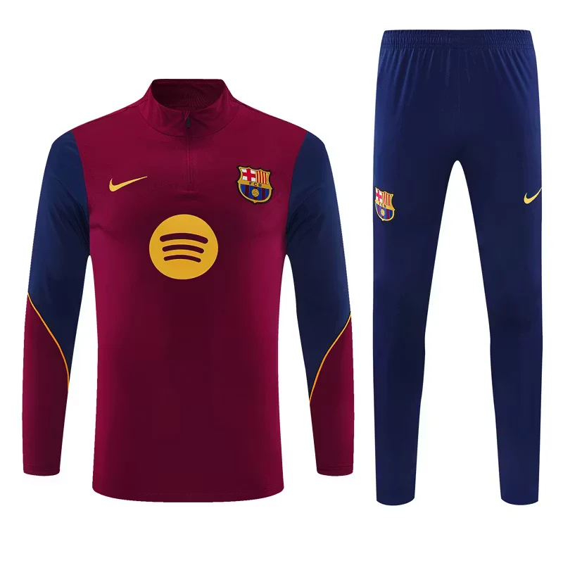 2026-27 Barcelona Red Half-Zip Training Jersey view 14