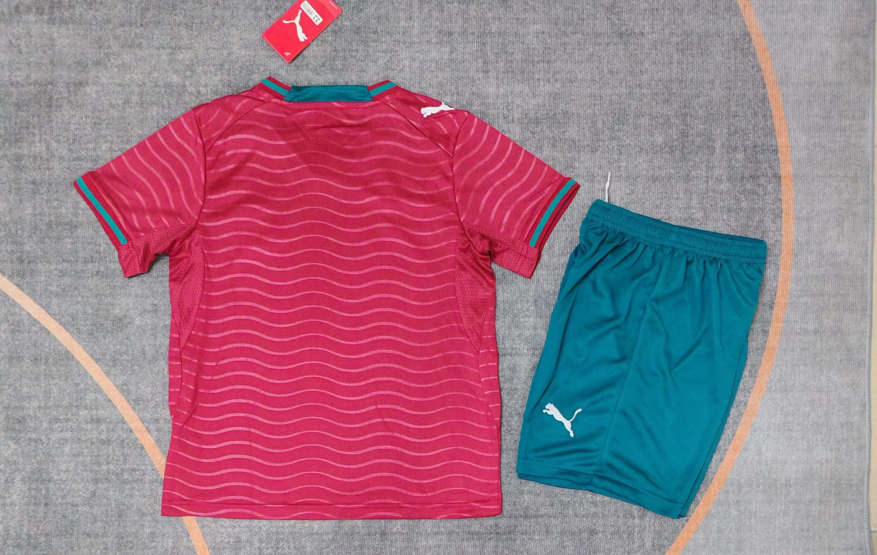 2025-26 Portugal Home Jersey - Children's Clothing view 2