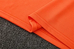 2025-26 Brazil Orange Short Sleeve Training Jersey view 4