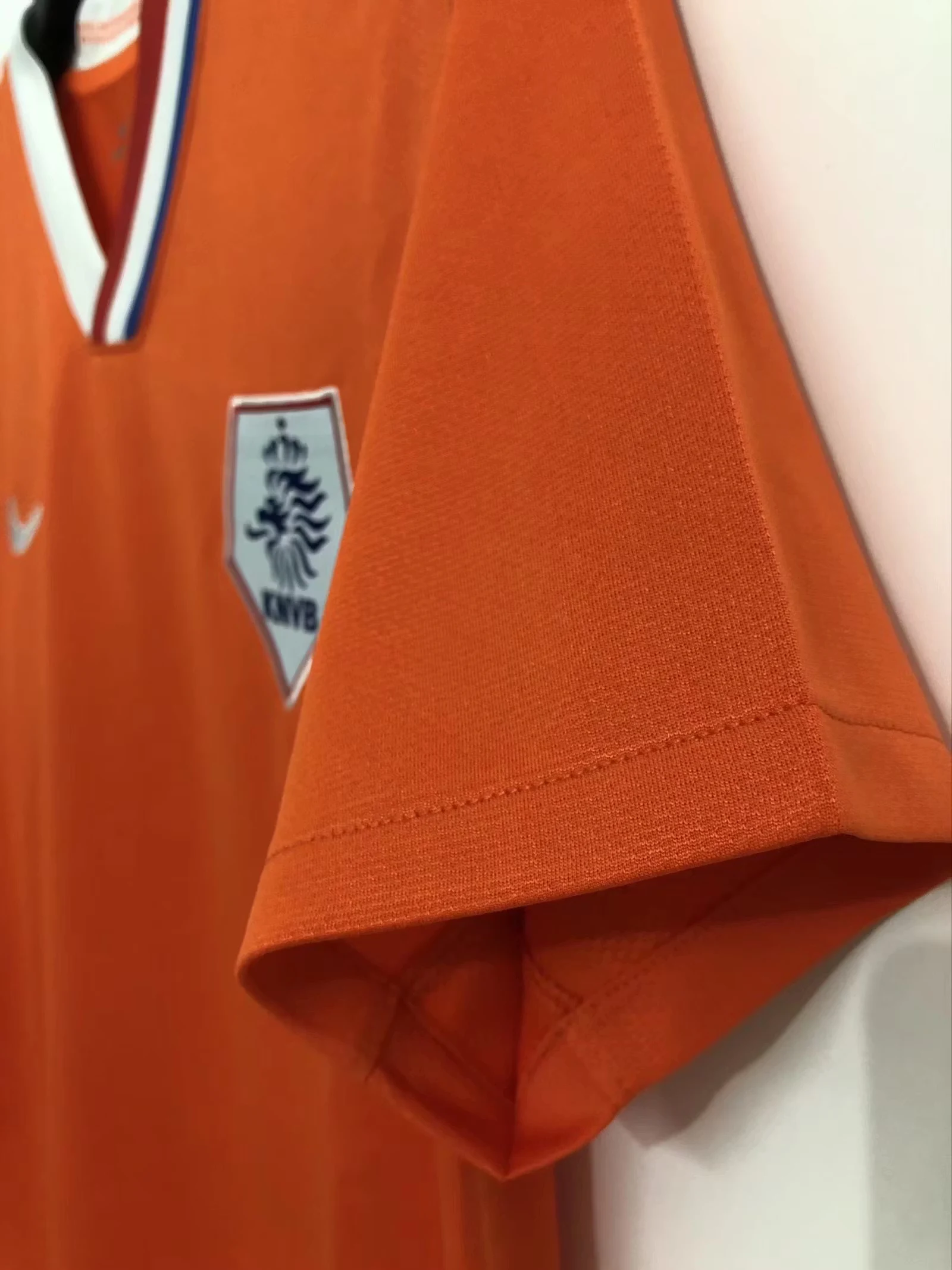 2008 Netherlands Home Retro Jersey view 6