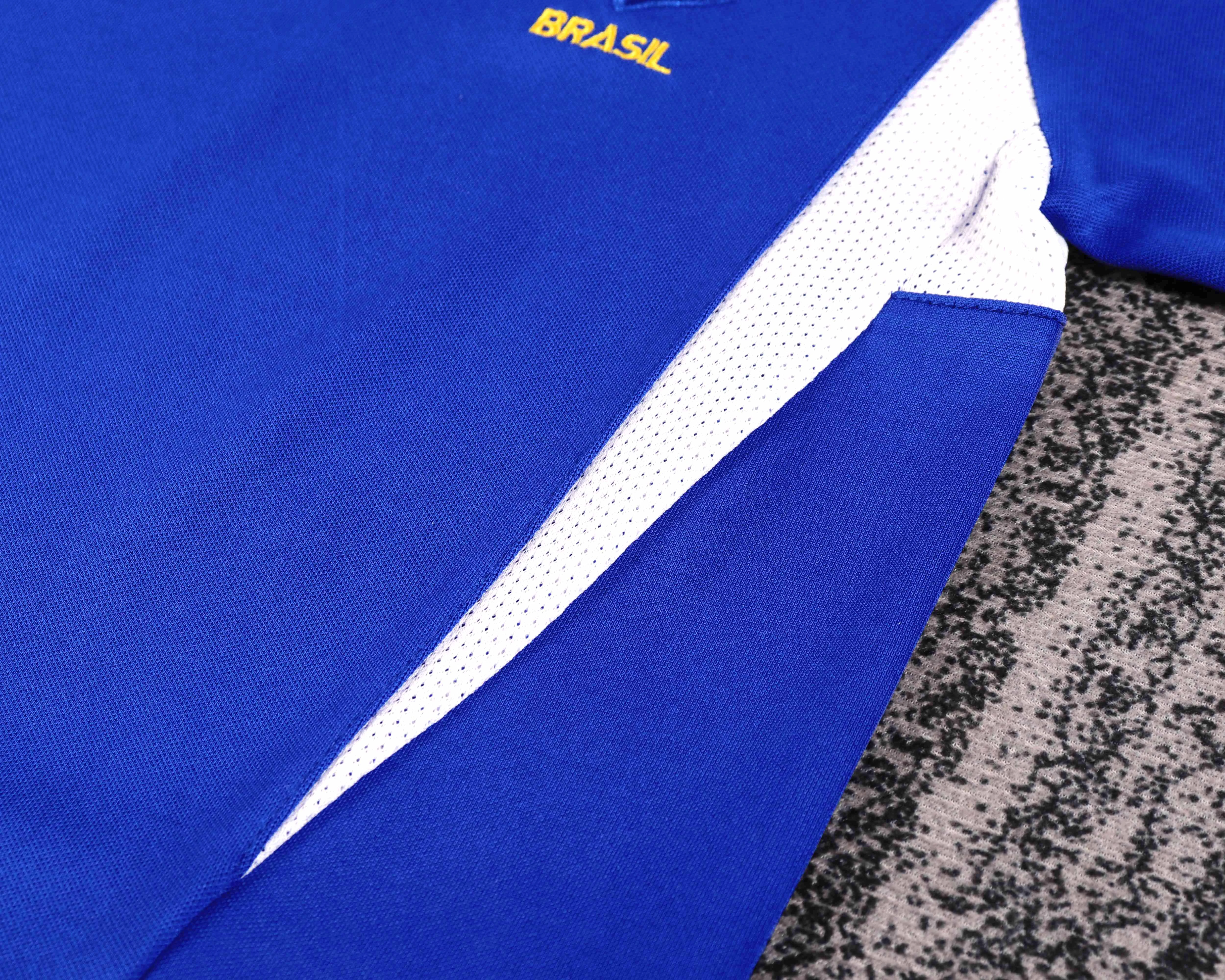 2002 Brazil Away Retro Shirt - Kids Sizes view 12